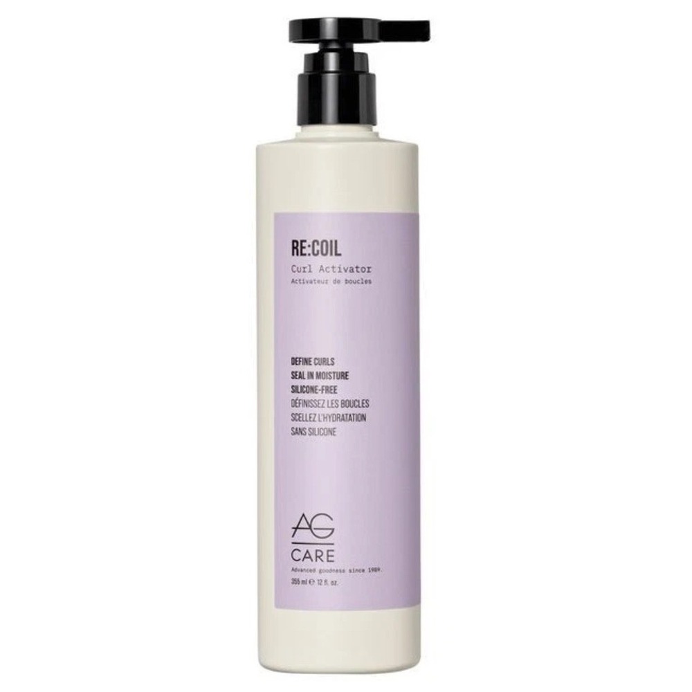 AG Care Re:Coil Curl Activator Curl Cream 12 Fl Oz Large Pump Bottle Sealed